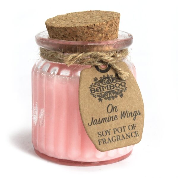 2 x On Jasmine Wings Candles SoyP-08
