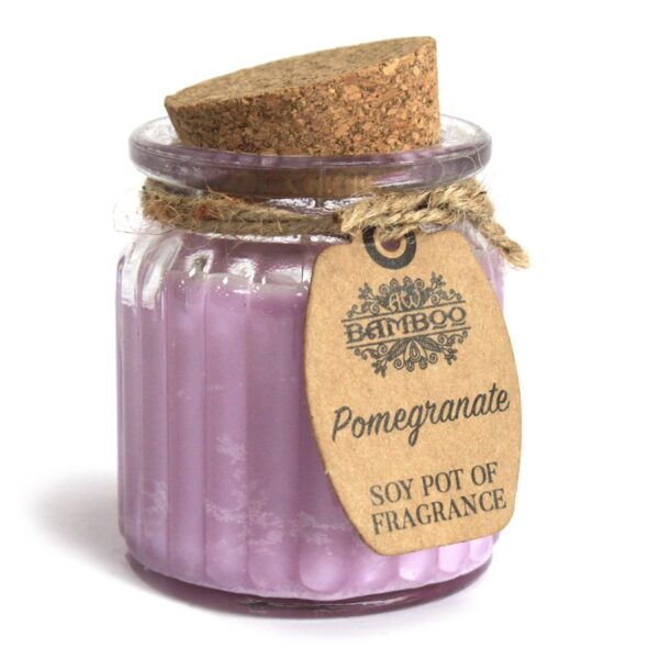 2 x Pomegranate Candles SoyP-09