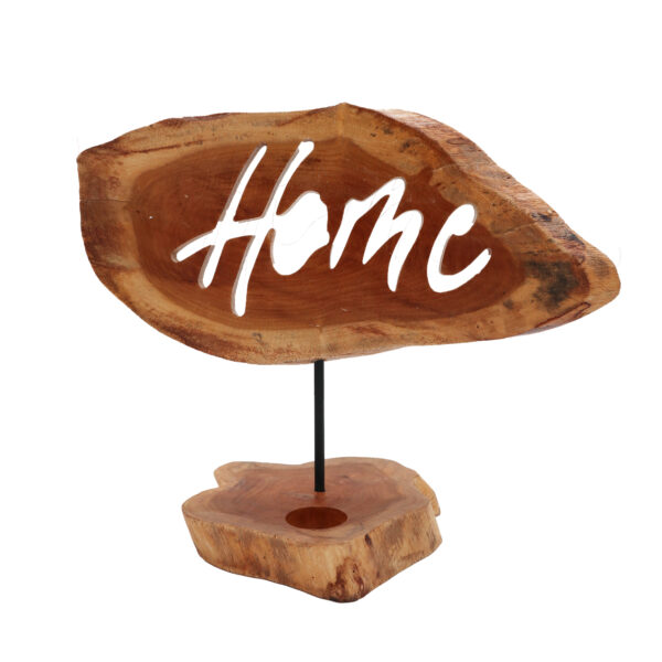 Candle Holder Sign - Home CHS-01