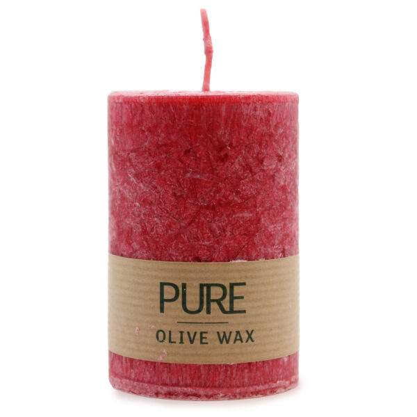 Pure Olive Wax Candle 90x60 - Red OliveC-05