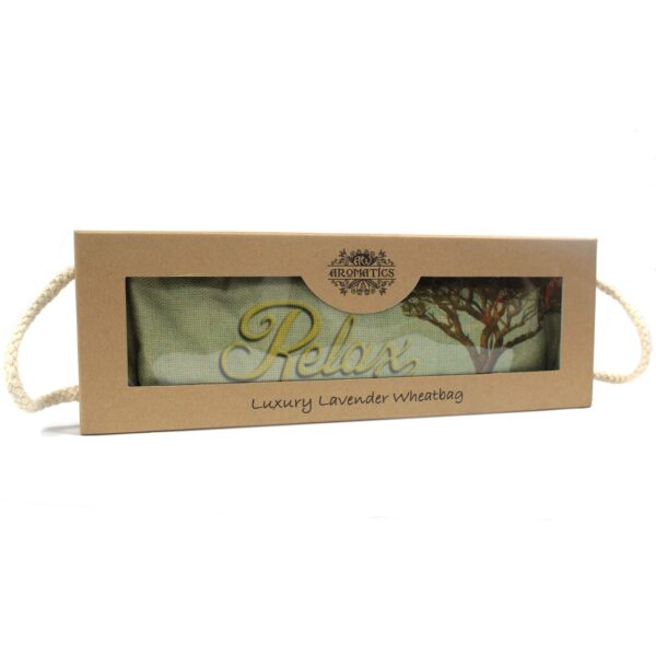 Luxury Lavender Wheat Bag in Gift Box - Cornfield RELAX AWHBL-05 - Image 2