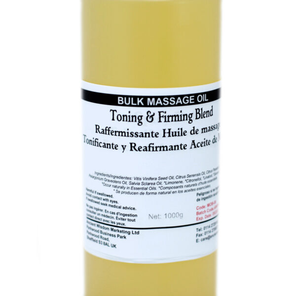 Toning and Firming 1Kg Massage Oil MOB-08 - Image 2