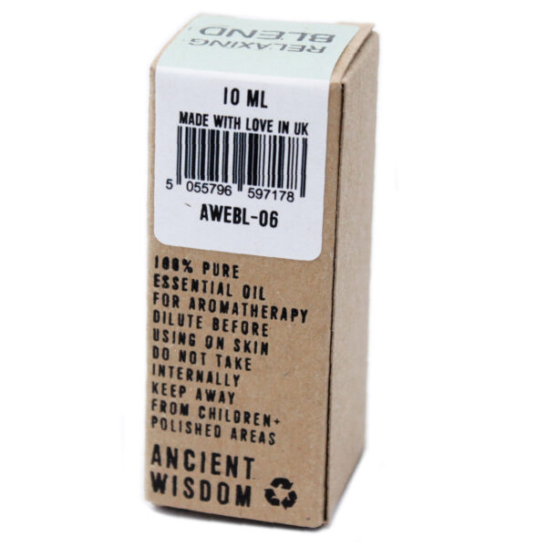 Relaxing Essential Oil Blend - Boxed - 10ml AWEBL-06 - Image 3