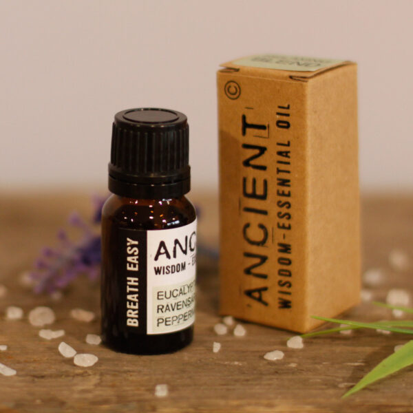 Breathe Easy Essential Oil Blend - Boxed - 10ml AWEBL-02 - Image 4
