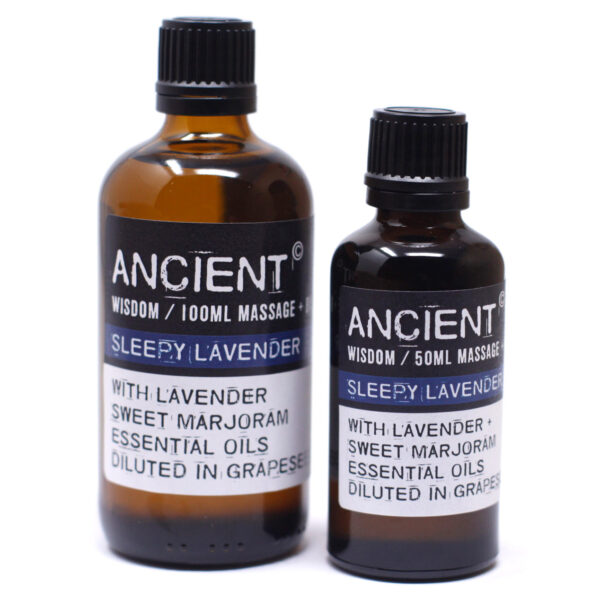 Sleepy Lavender Massage Oil - 50ml MO-11 - Image 2