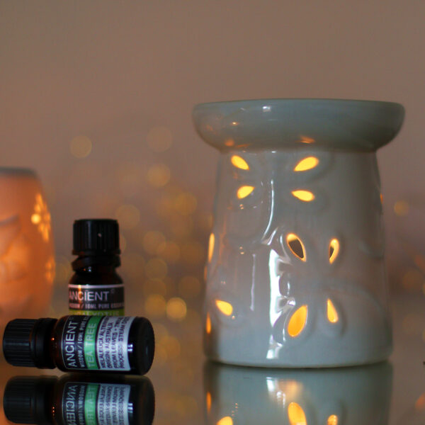 Classic White Oil Burner - Dragonfly OBCW-05 - Image 3