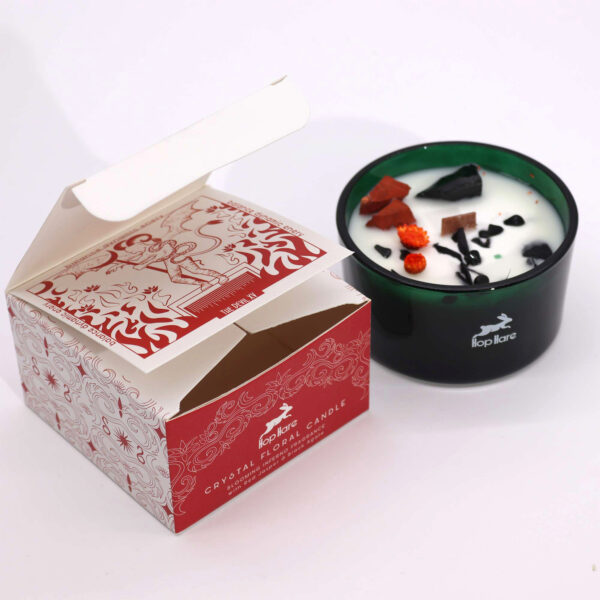 Crystal Magic Flower Candle - The Devil HHC-04 - Image 2