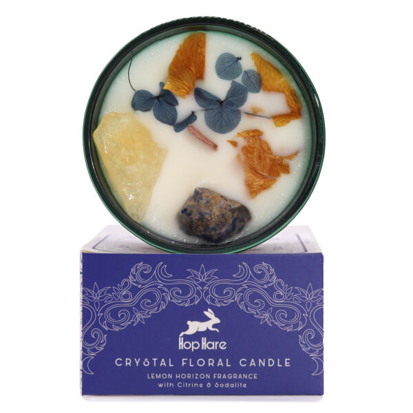 Crystal Magic Flower Candle - The Sun HHC-05