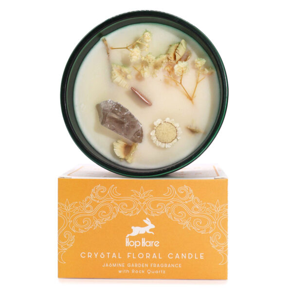 Crystal Magic Flower Candle - The Lion HHC-06