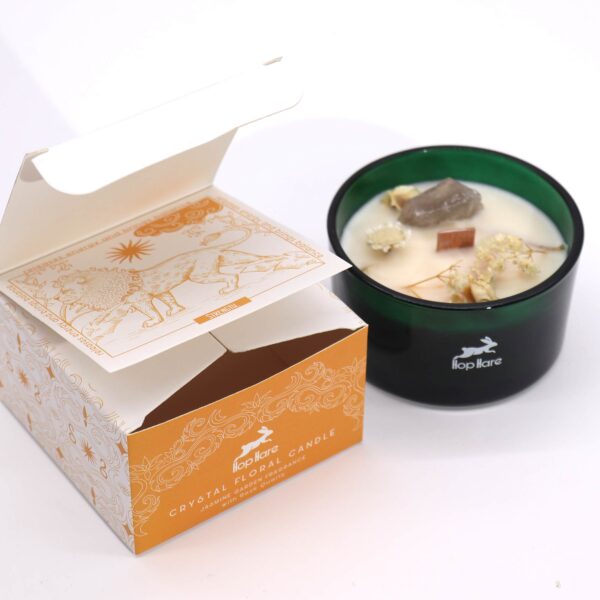 Crystal Magic Flower Candle - The Lion HHC-06 - Image 2