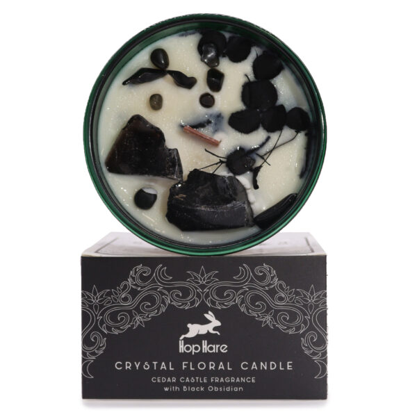 Crystal Magic Flower Candle - The Knight of Swords HHC-07