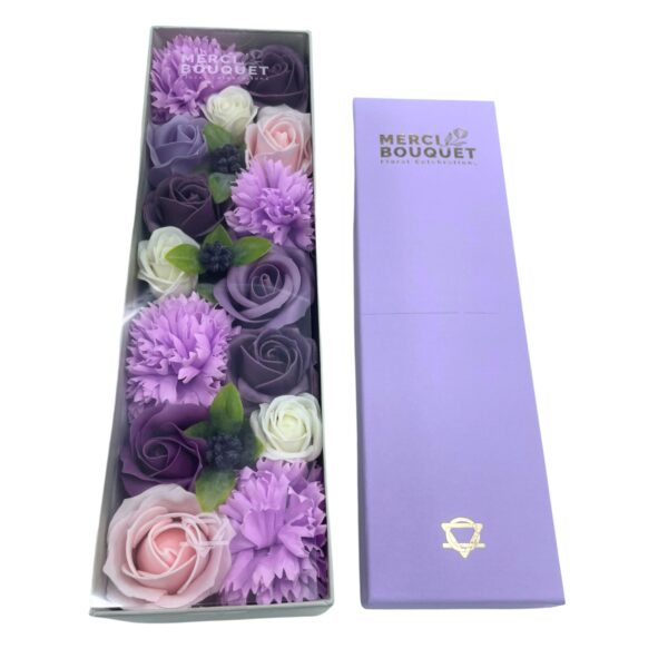 Long Box -  Lavender Rose & Carnation SFBX-21 - Image 2