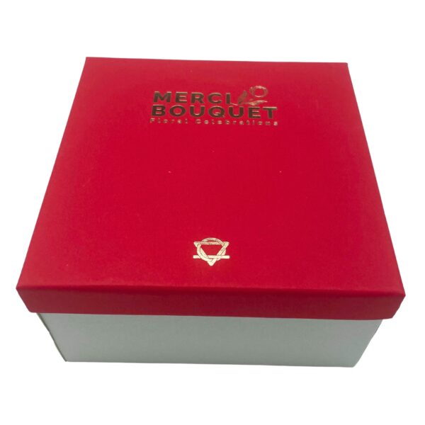 Square Box - Classic Red Roses SFBX-13 - Image 3