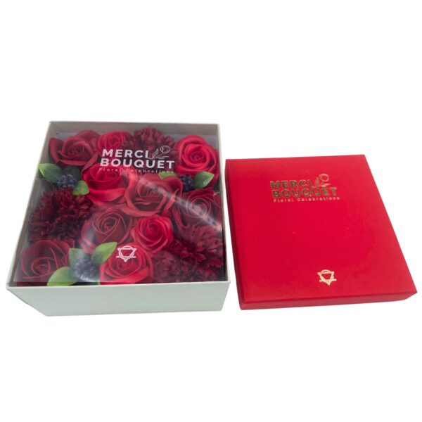 Square Box - Classic Red Roses SFBX-13 - Image 2