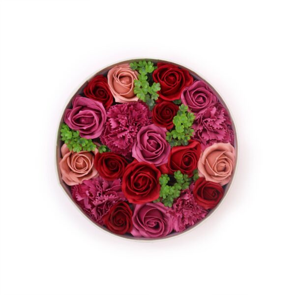 Round Box - Vintage Roses SFBX-05