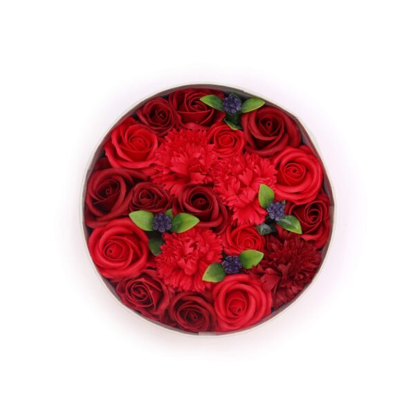 Round Box - Classic Red Roses SFBX-06