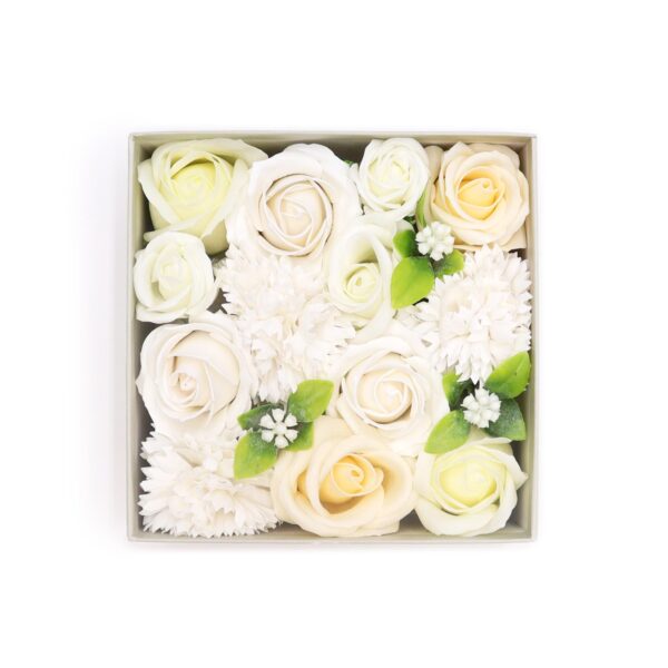 Square Box - Wedding Blessings - White & Ivory SFBX-10