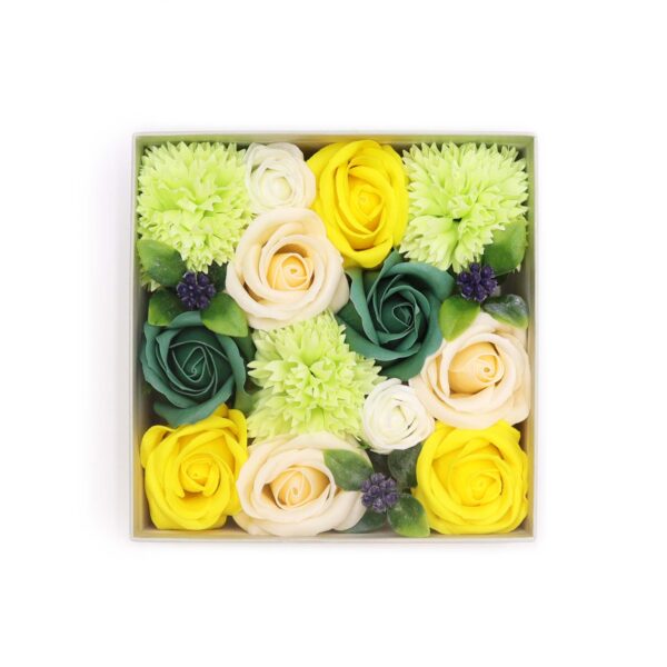 Square Box - Spring Celibrations - Yellow & Greens SFBX-11
