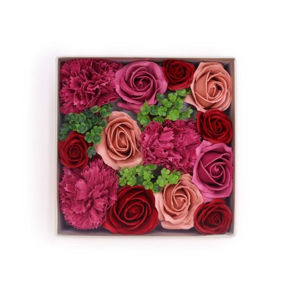 Square Box - Vintage Roses SFBX-12