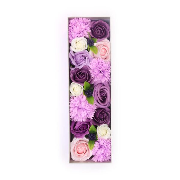 Long Box -  Lavender Rose & Carnation SFBX-21