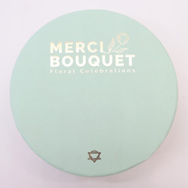 Round Box - Spring Celibrations - Yellow & Greens SFBX-04 - Image 3