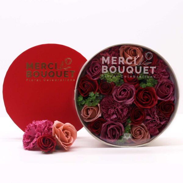 Round Box - Vintage Roses SFBX-05 - Image 2