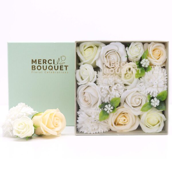 Square Box - Wedding Blessings - White & Ivory SFBX-10 - Image 2