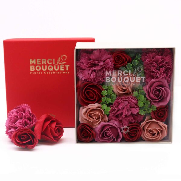 Square Box - Vintage Roses SFBX-12 - Image 2