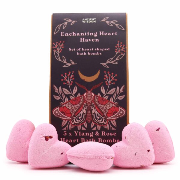 Enchanting Heart Heaven Bath Heart Gift Set HBBS-03
