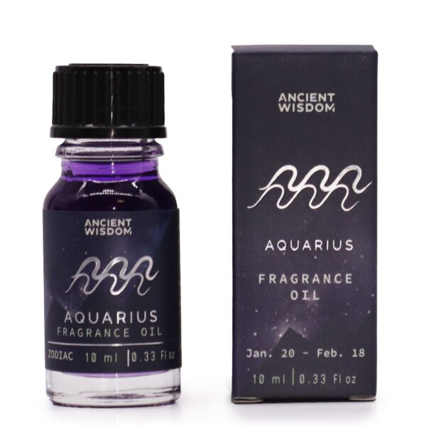 Zodiac Fragrance Oil 10ml - AQUARIUS ZFO-01