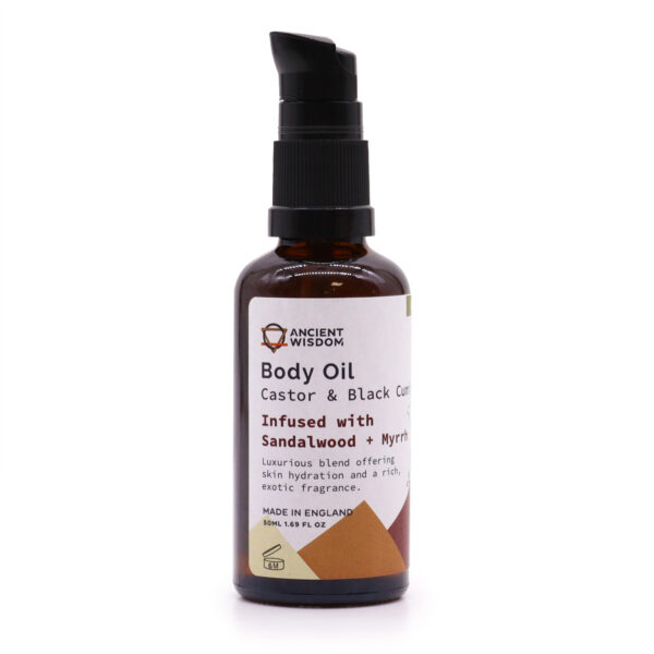 Organic Body Oil 50ml - Sandalwood & Myrrh OBO-05